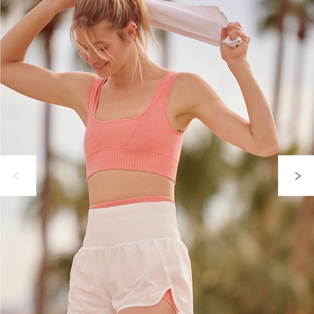 FP Movement by Free People White The Way Home Run Short